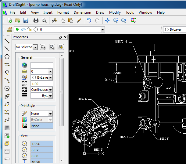dxf cad software
